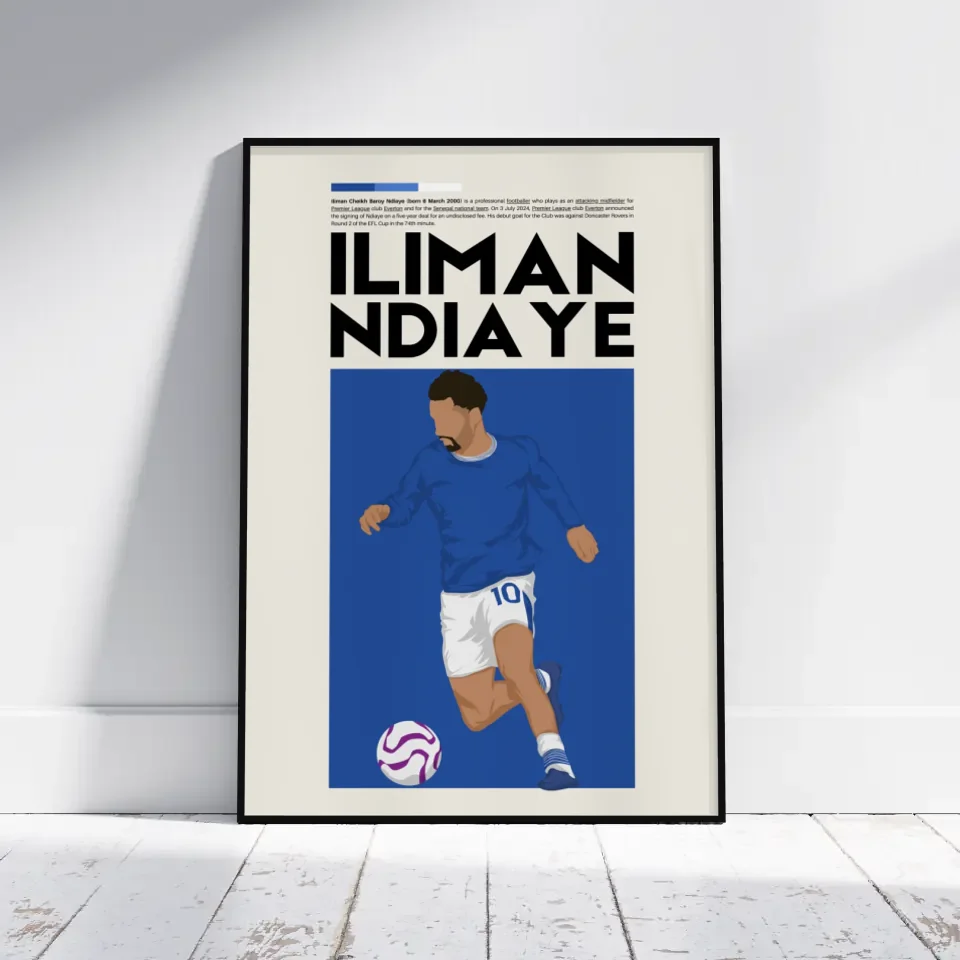 Iliman Ndiaye Everton - Minimalist