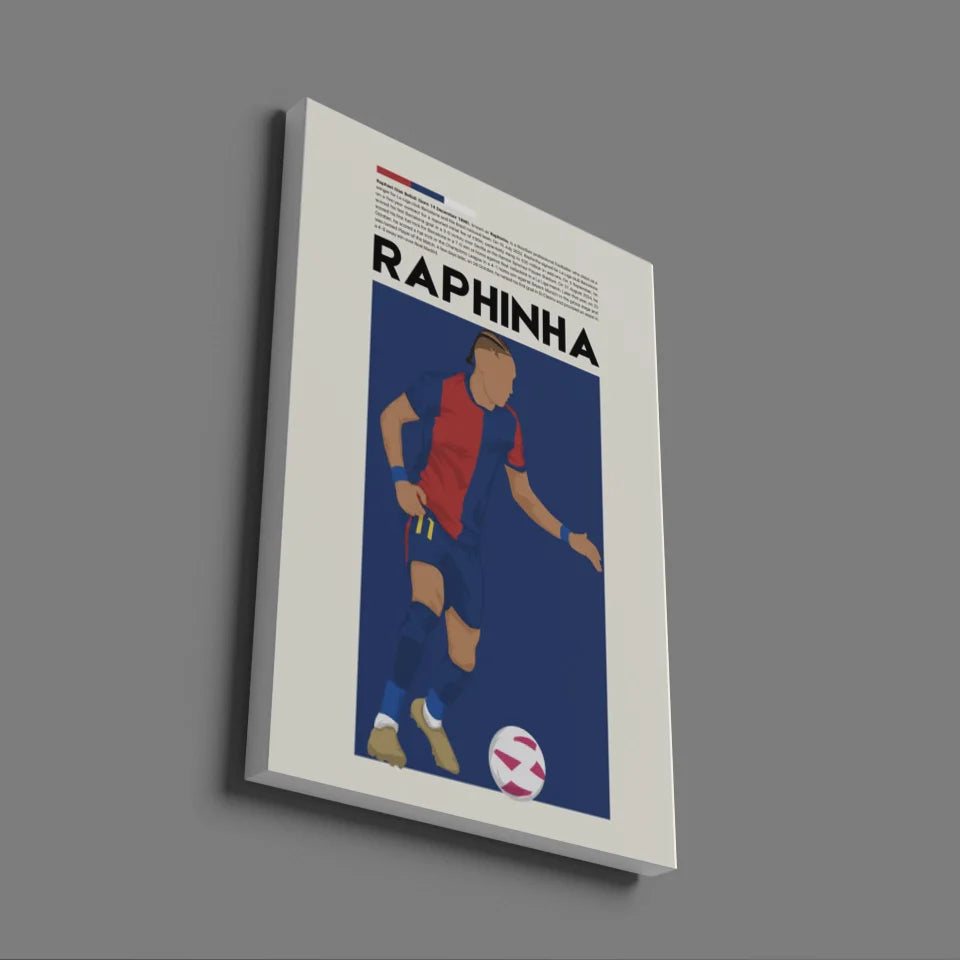 Raphinha Barcelona - Minimalist