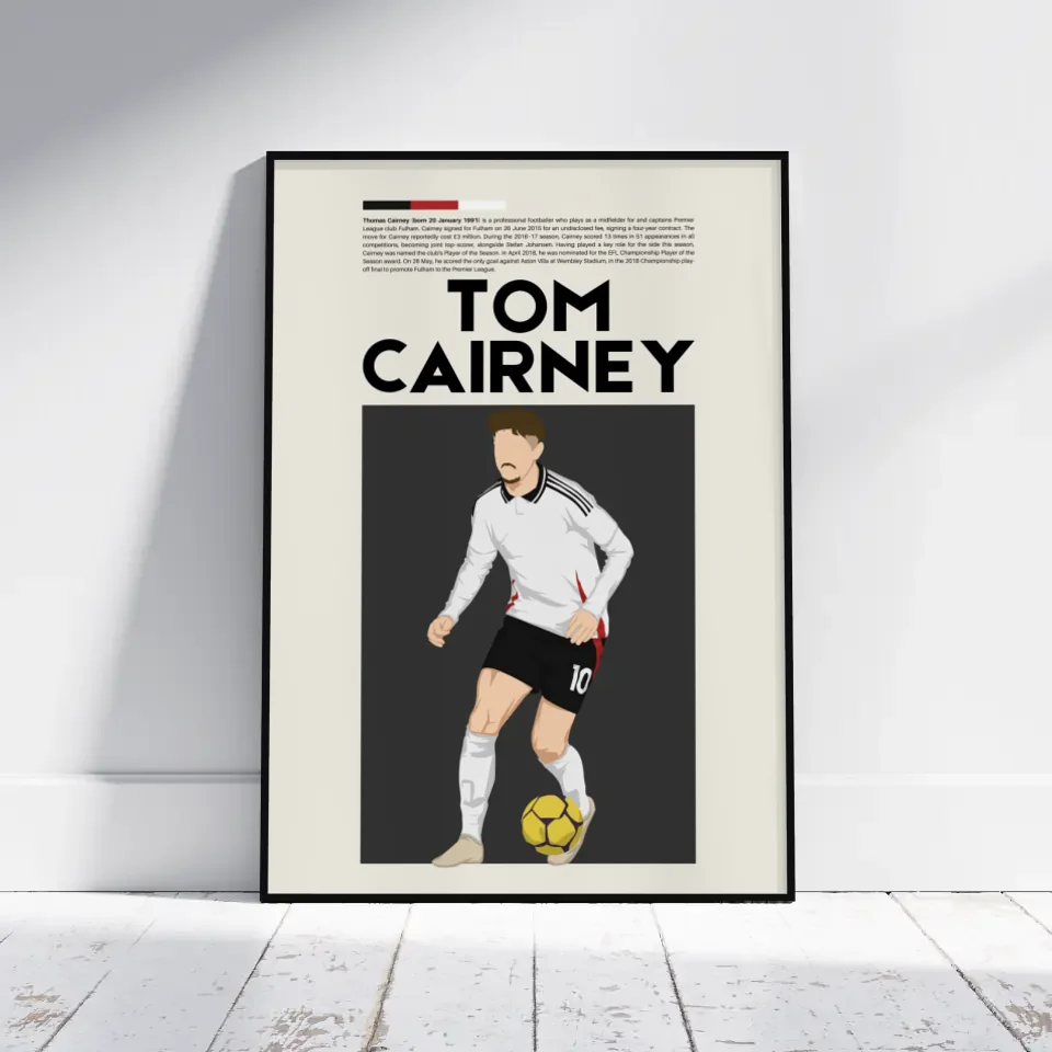 Tom Cairney Fulham - Minimalist